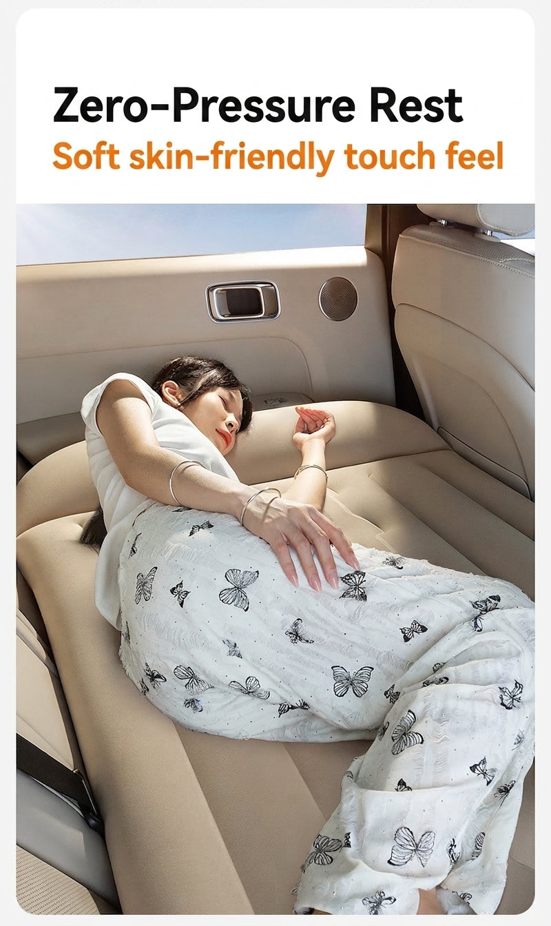 26 New Rear Seat Sleeping Essentials with Leveling Pad for Travel, Outings, Spring Outings, Outdoor Car Inflatable Bed