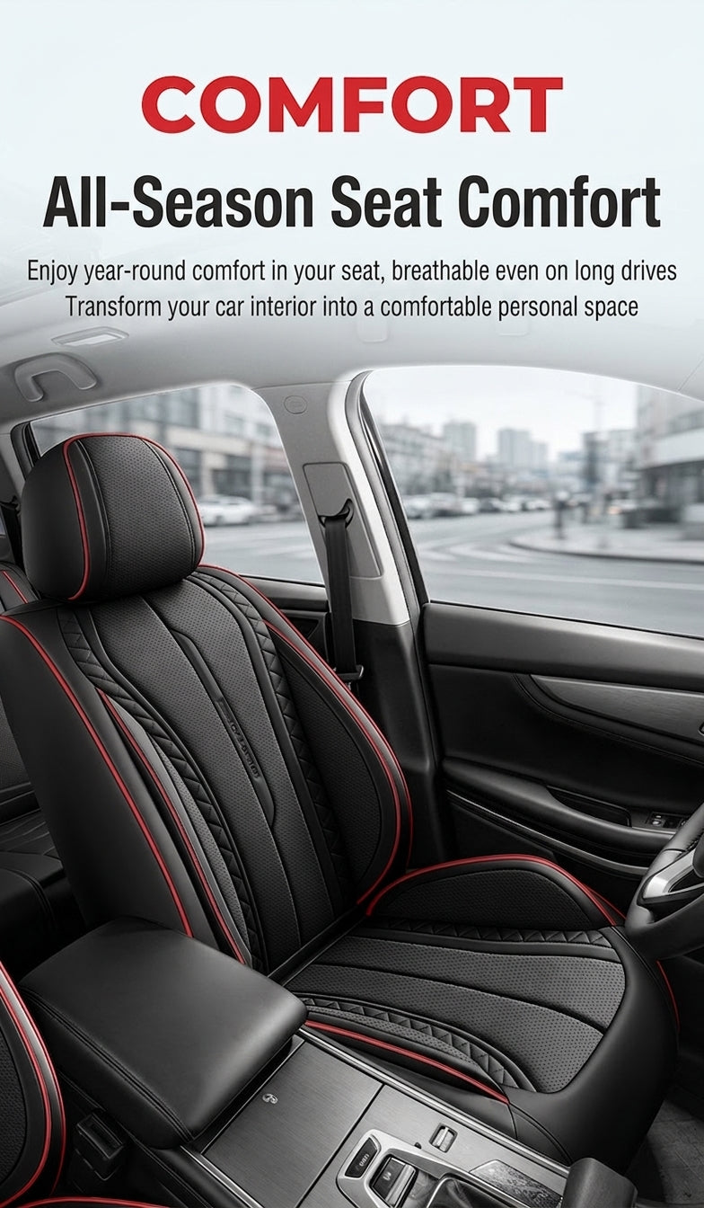 Cross-border car seat cushions, universal premium feel all-season car seat cushions, full-coverage car protection wholesale car seat cushions