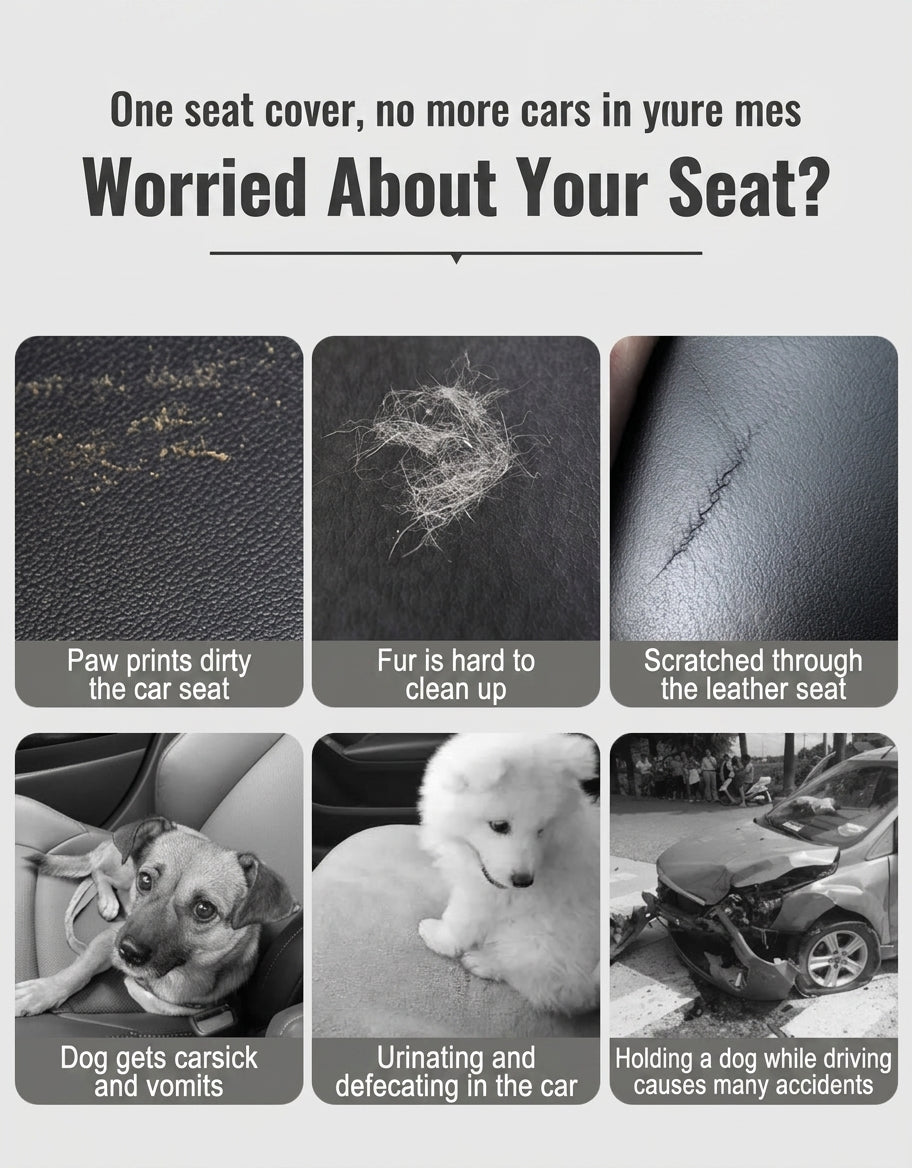 Pet Beds, Car Dog Beds, Small to Small Dog Car Dog Pads, Pet Supplies, Cat Passenger Seat Pet Safety Pet Pads