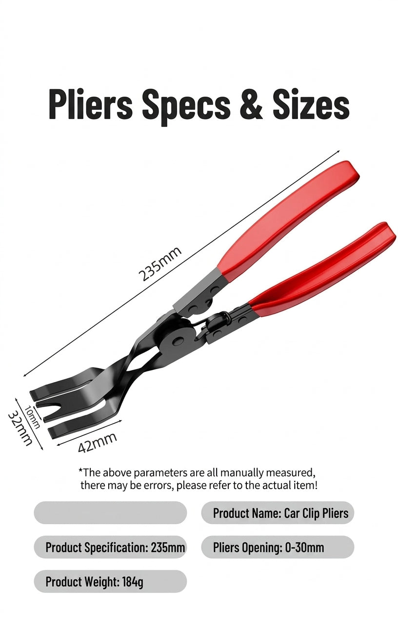 Lansheng car clip light opener pliers, headlight modification door panel audio system disassembly screwdriver, car tools, rivet car pliers