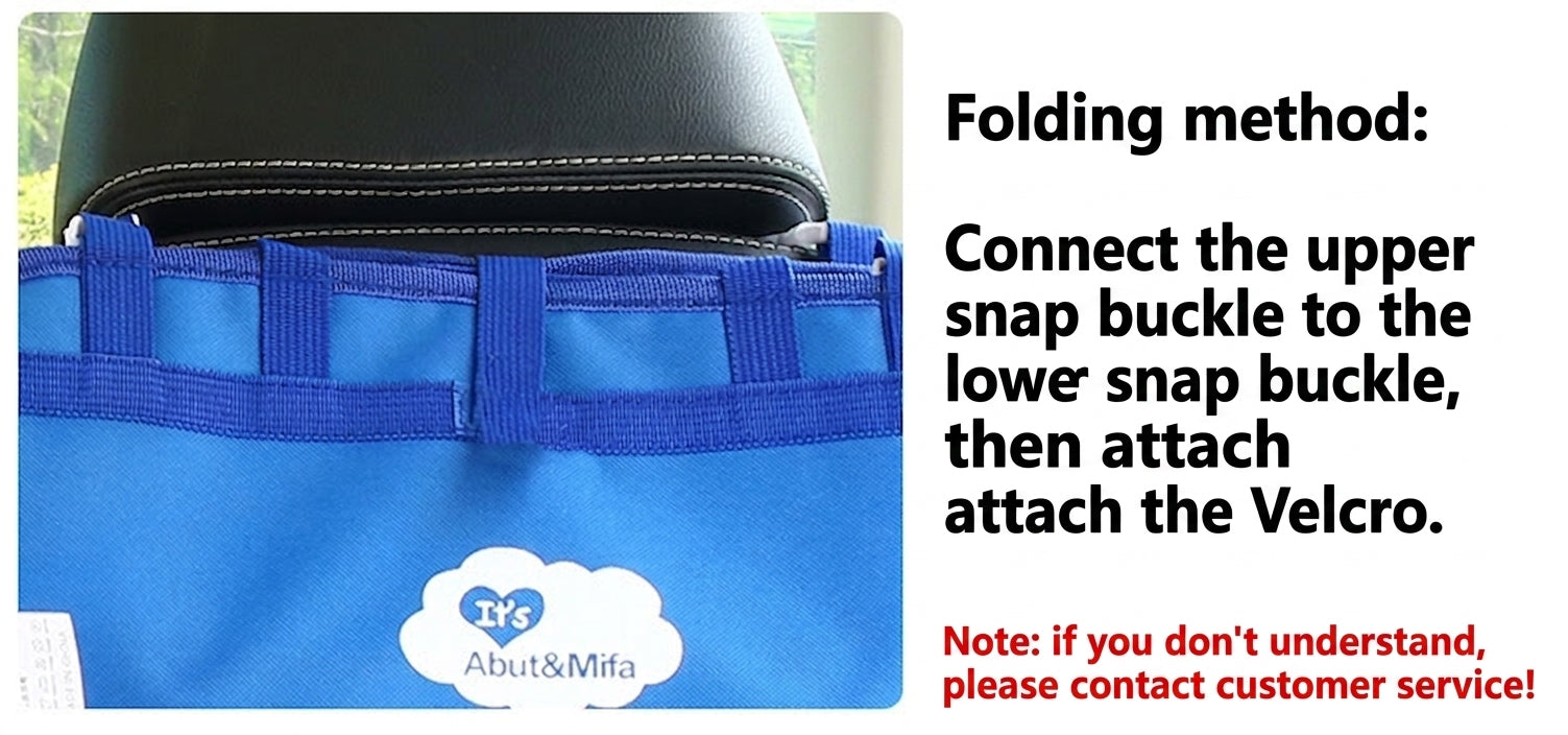 New car seat back bag, Japanese cartoon cute multifunctional storage bag, baby supplies, car storage hanging bag