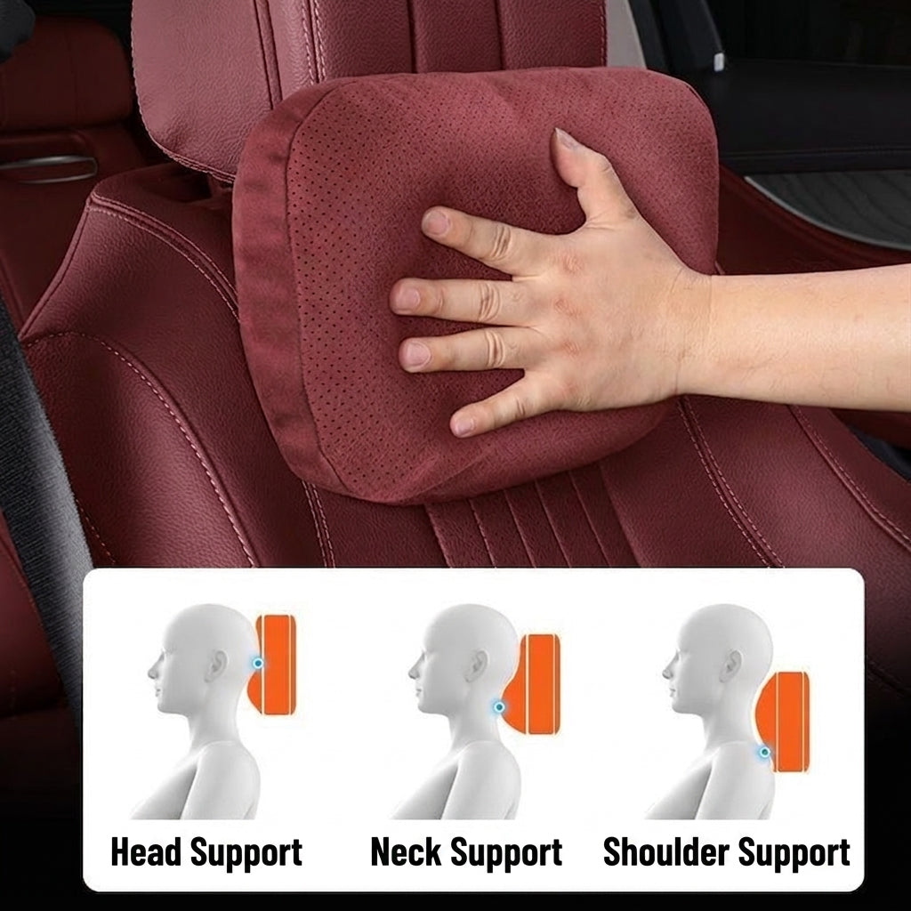 It is suitable for BMW car headrest neck pillow, new 5 series, 3 series, 1 series, 7 series X1X2X3X4X5X6 lumbar cushion in the car