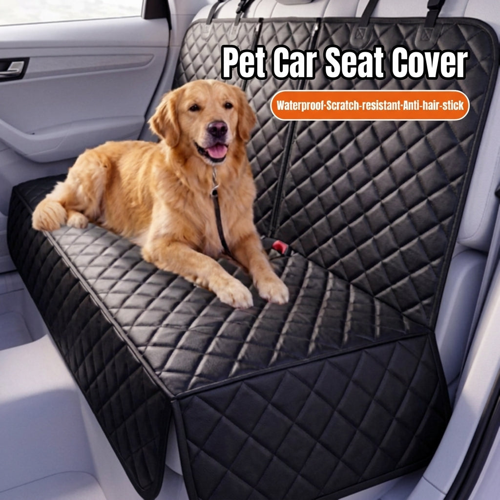 Oxford fabric pet mat, waterproof, dirt-resistant, wear-resistant seat cushion, rear seat mat for cats and dogs, thickened, suitable for car storage, universal