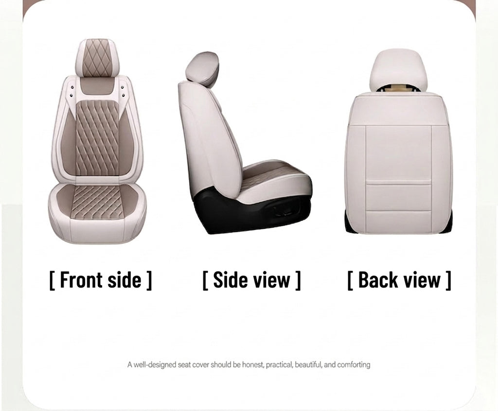 New car seat cushion, all-season universal seat, Nappa leather full-coverage seat cover, small sedan SUV seat cushion manufacturer wholesale