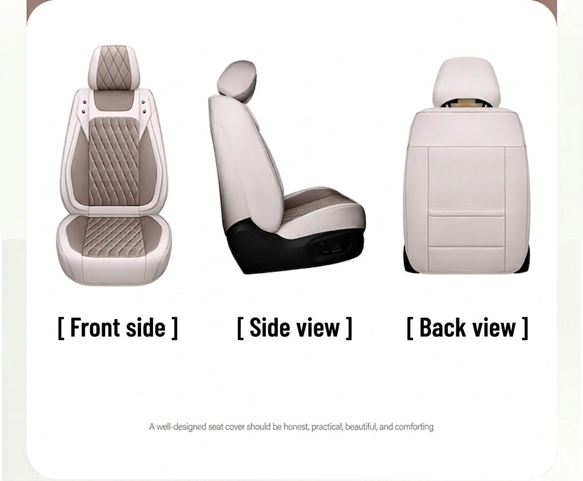 New car seat cushion, all-season universal seat, Nappa leather full-coverage seat cover, small sedan SUV seat cushion manufacturer wholesale