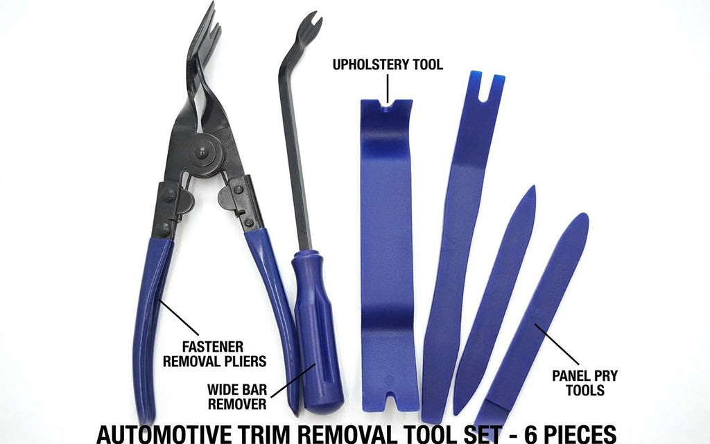 5 pieces, 6 pieces, 7-piece set, car panel car door audio system decoration modification tool, clip screwdriver, pliers, disassembly 3 pieces
