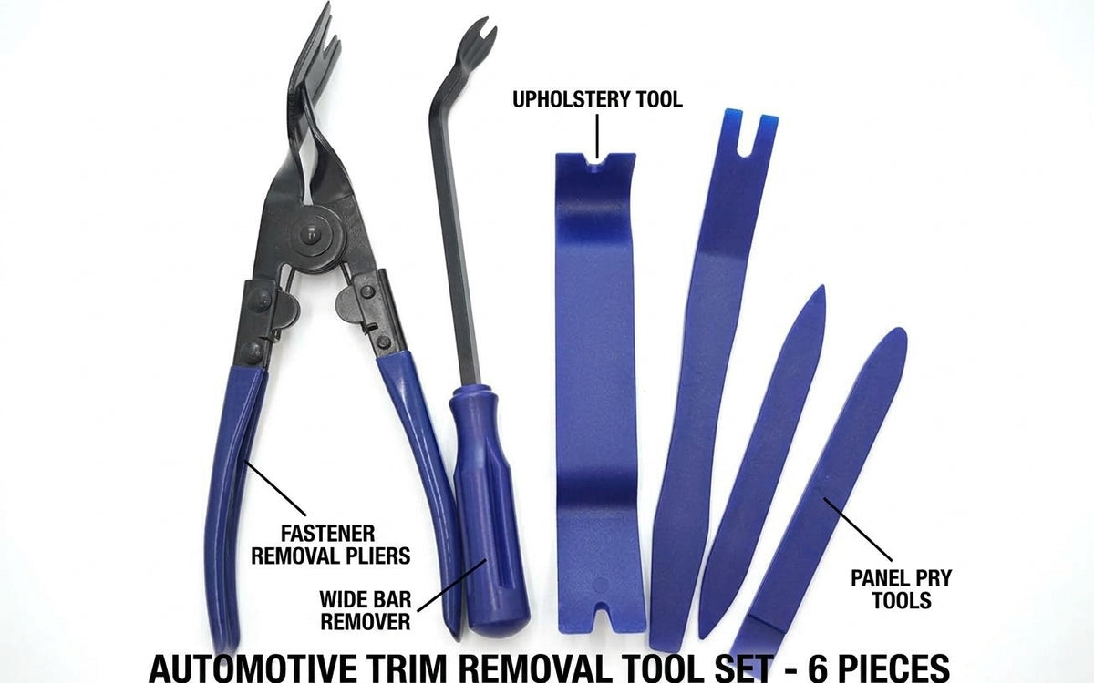 5 pieces, 6 pieces, 7-piece set, car panel car door audio system decoration modification tool, clip screwdriver, pliers, disassembly 3 pieces
