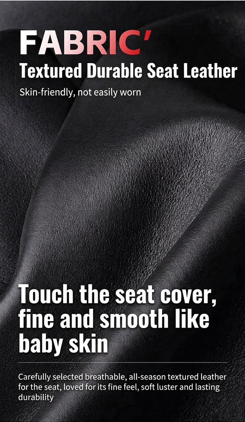 Cross-border car seat cushions with a light luxury, premium feel, all-around car seat cushions, all-season universal, simple, breathable, stain-resistant, and stain-resistant