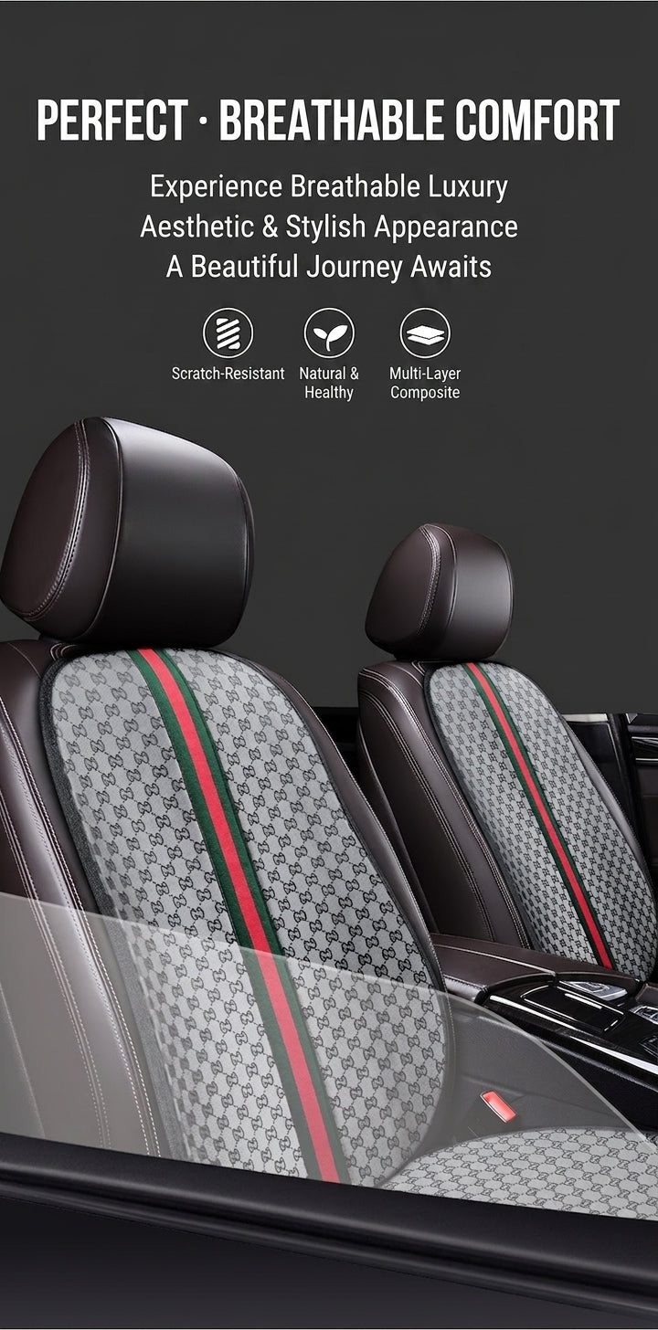 Car seat cushion all-season universal Kuqi three-piece set