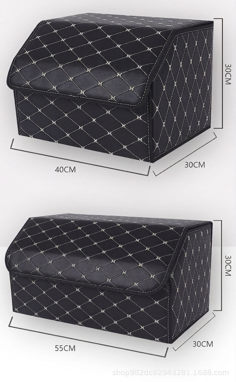 Car storage box, car aftermarket organizer box, storage box, folding box, multifunctional in-car item