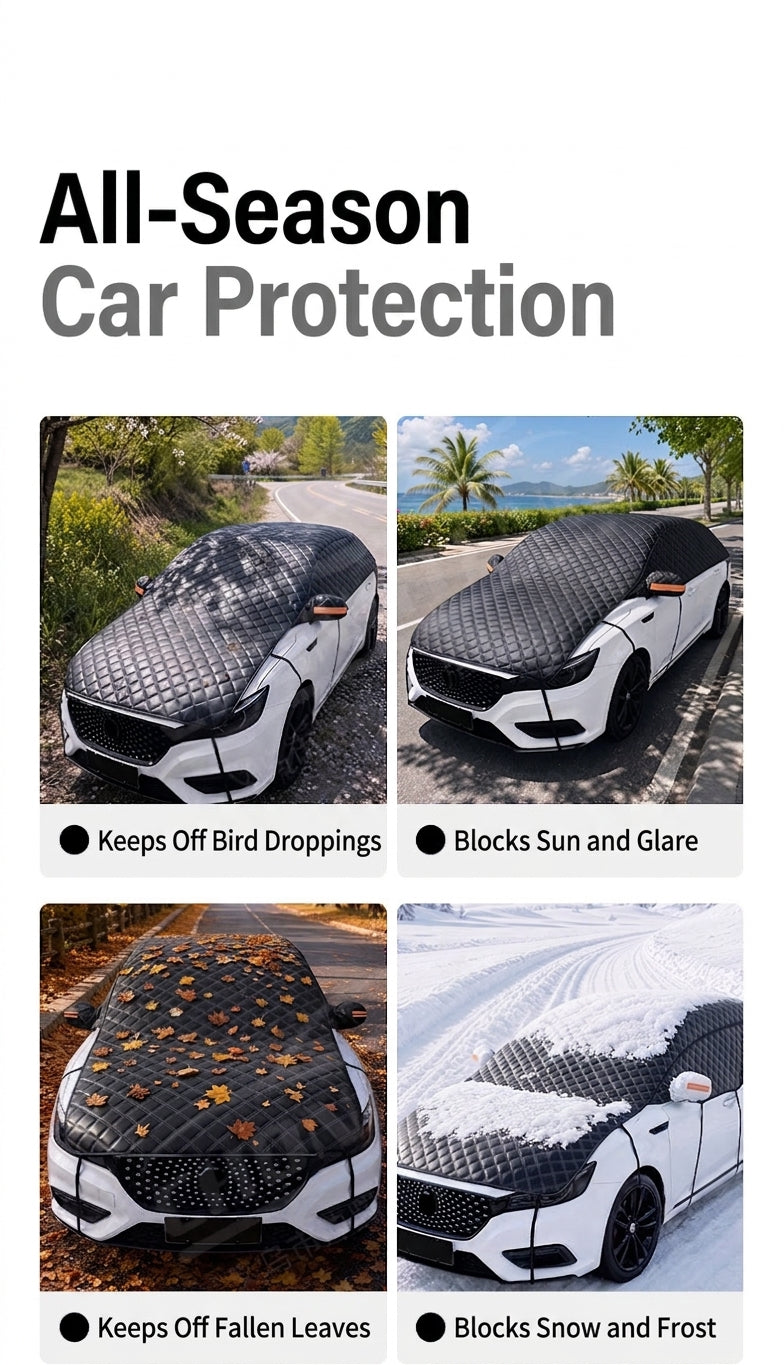 Car Snow Cover - Full Protection Winter Windshield