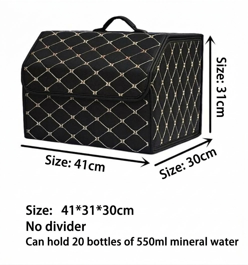 Wholesale cross-border car trunk folding storage boxes, camping storage boxes, outdoor picnic organizer storage boxes