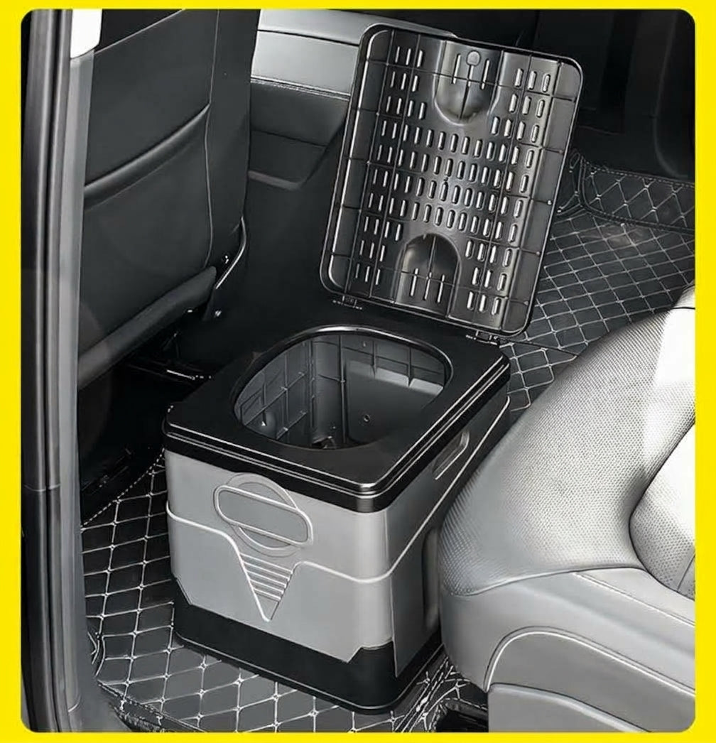 [In Stock Wholesale] Foldable Toilet, Foldable Portable Toilet, Outdoor Camping Van-mounted Toilet, Emergency Toilet