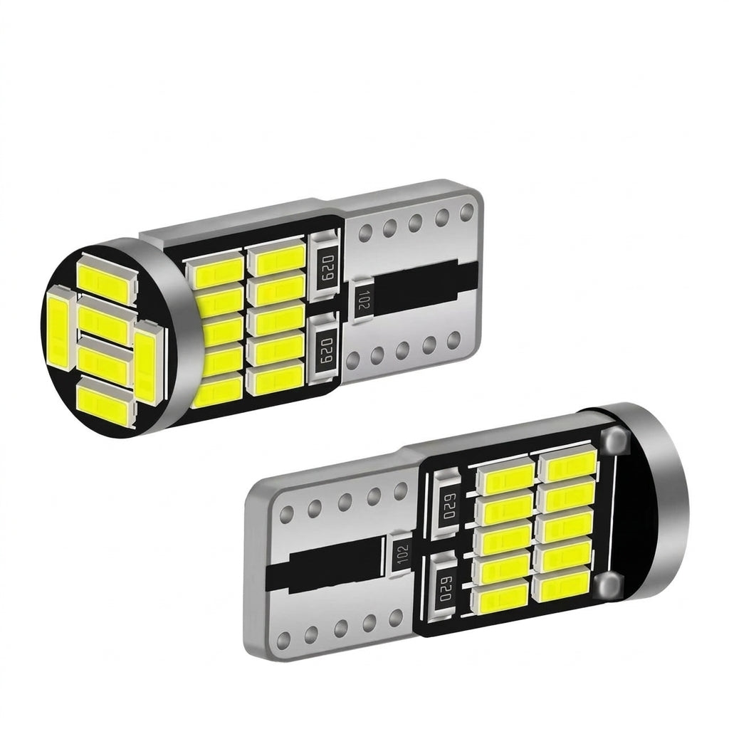 Car LED High Brightness Reading Light W5W T10 4014 26smd License Plate Light Cross-border exclusive license plate display light