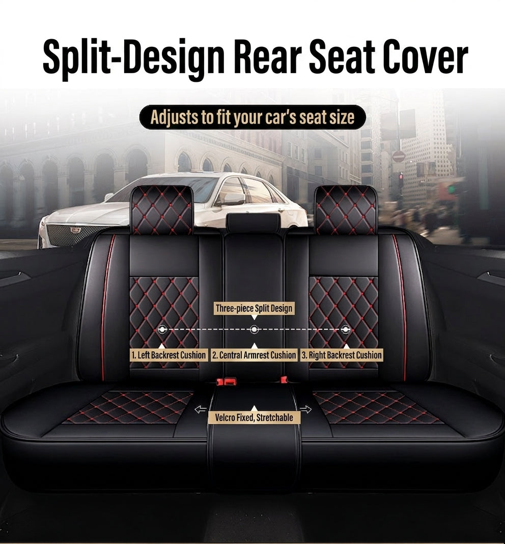 Cross-border new car seat cover, full leather full surrounding, four seasons universal cushion trolley seat cover special manufacturer wholesale