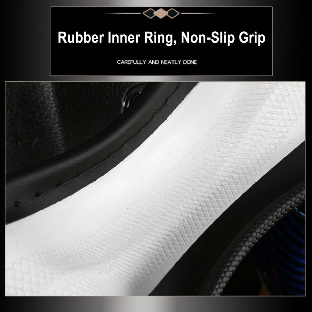 [Carbon Fiber] Car Steering Wheel Handle Sleeve, All-Season Universal, Non-slip, Wear-Resistant, Breathable New Model Dropshipping