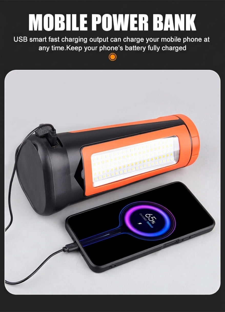 Portable LED Camping Light with Magnetic Attachment