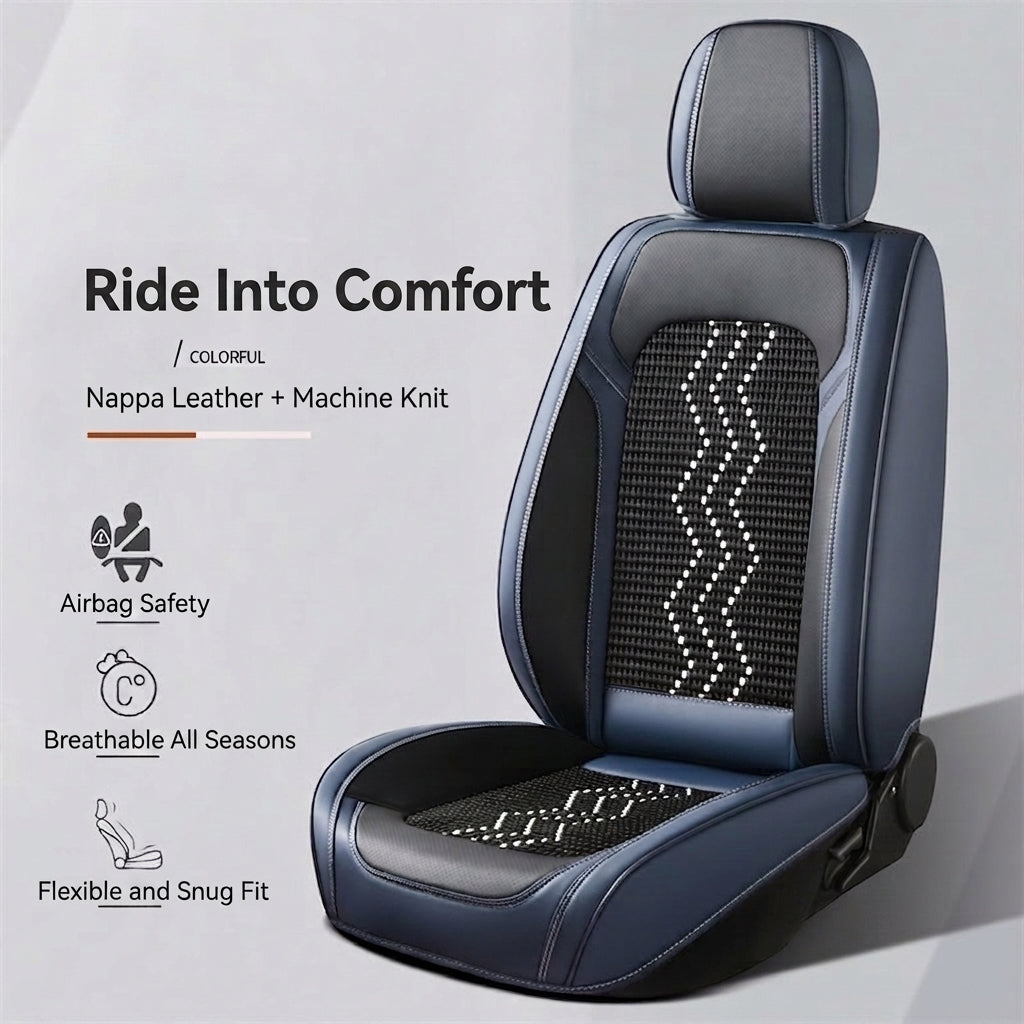 Bingsi car seat cushion light luxury all-inclusive Nappa leather car seat cushion new all-season five-seat universal car cushion cover wholesale