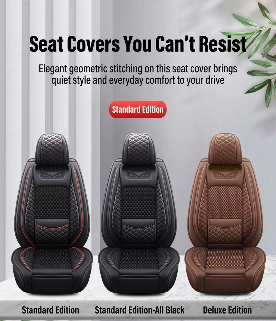 Cross-border foreign trade all-season dedicated seat cover full-coverage car seat cover leather seat cover summer ice silk seat cushion