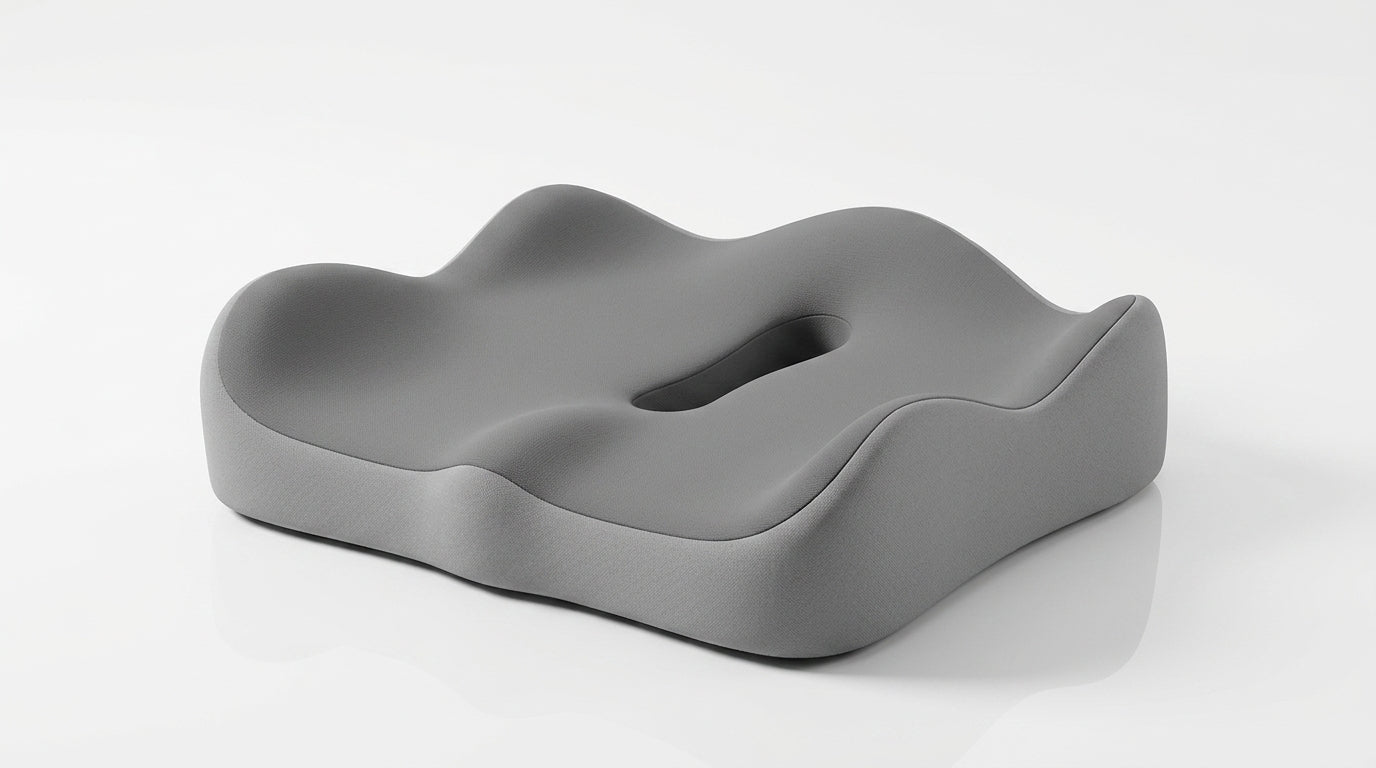 Memory Foam Seat Cushion, Office Chair, Beautiful Butt Pad, Sitting Tool, Student Stool, Memory Foam Waist Support Butt Pad - Hero Studio