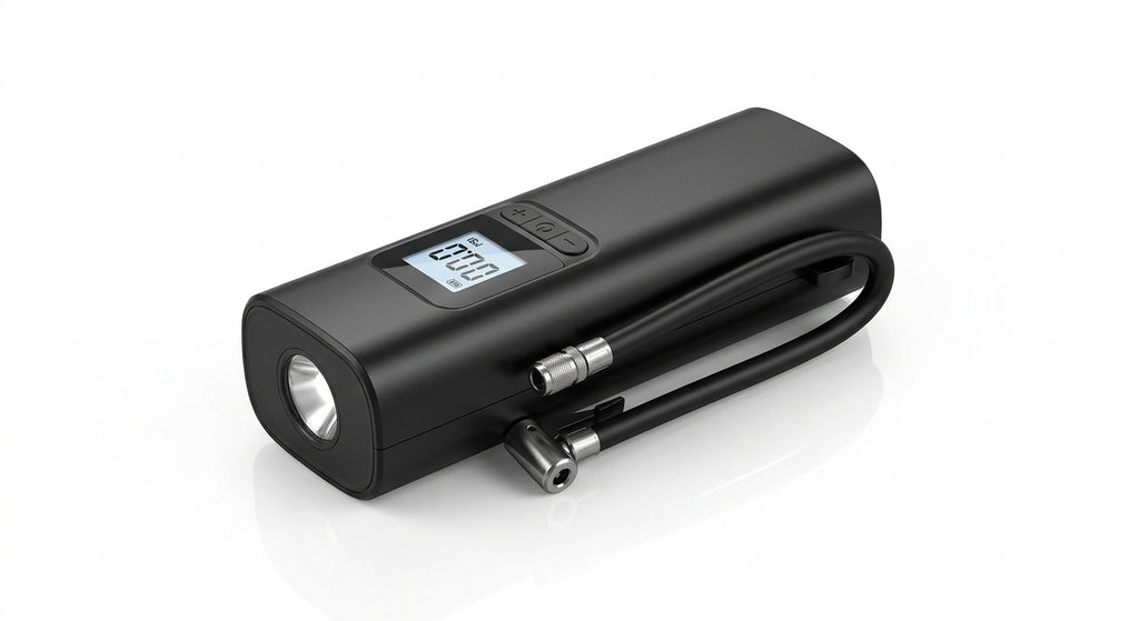 Cross-border portable air pump, mini bike, electric tire, pump, handheld, charging, dual-purpose car inflatable - Hero Studio