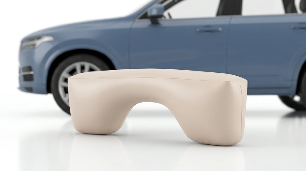 Car inflatable bed footrest rear seat gap pad, car and sedan rear seat gap pad, inflatable interior rest filling pad - Hero Studio