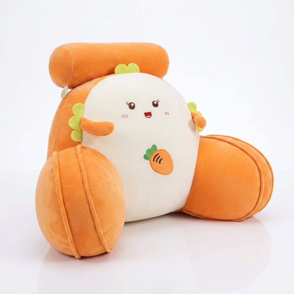 Bedside soft bag large backrest waist cushion dormitory bed backrest cushion office pillow tatami sofa pillow - Hero Studio