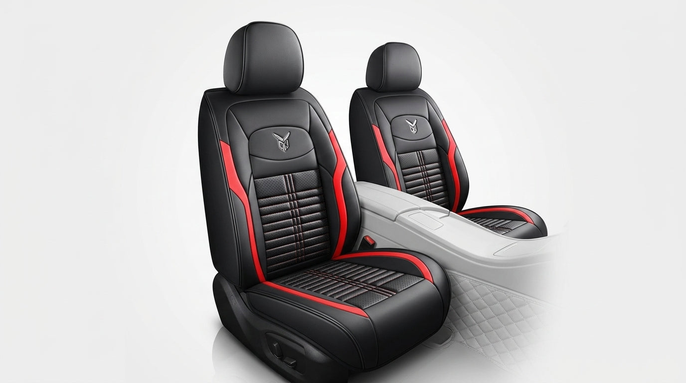 Cross-border car seat cushions with a light luxury, premium feel, all-around car seat cushions, all-season universal, simple, breathable, stain-resistant, and stain-resistant - Hero Studio