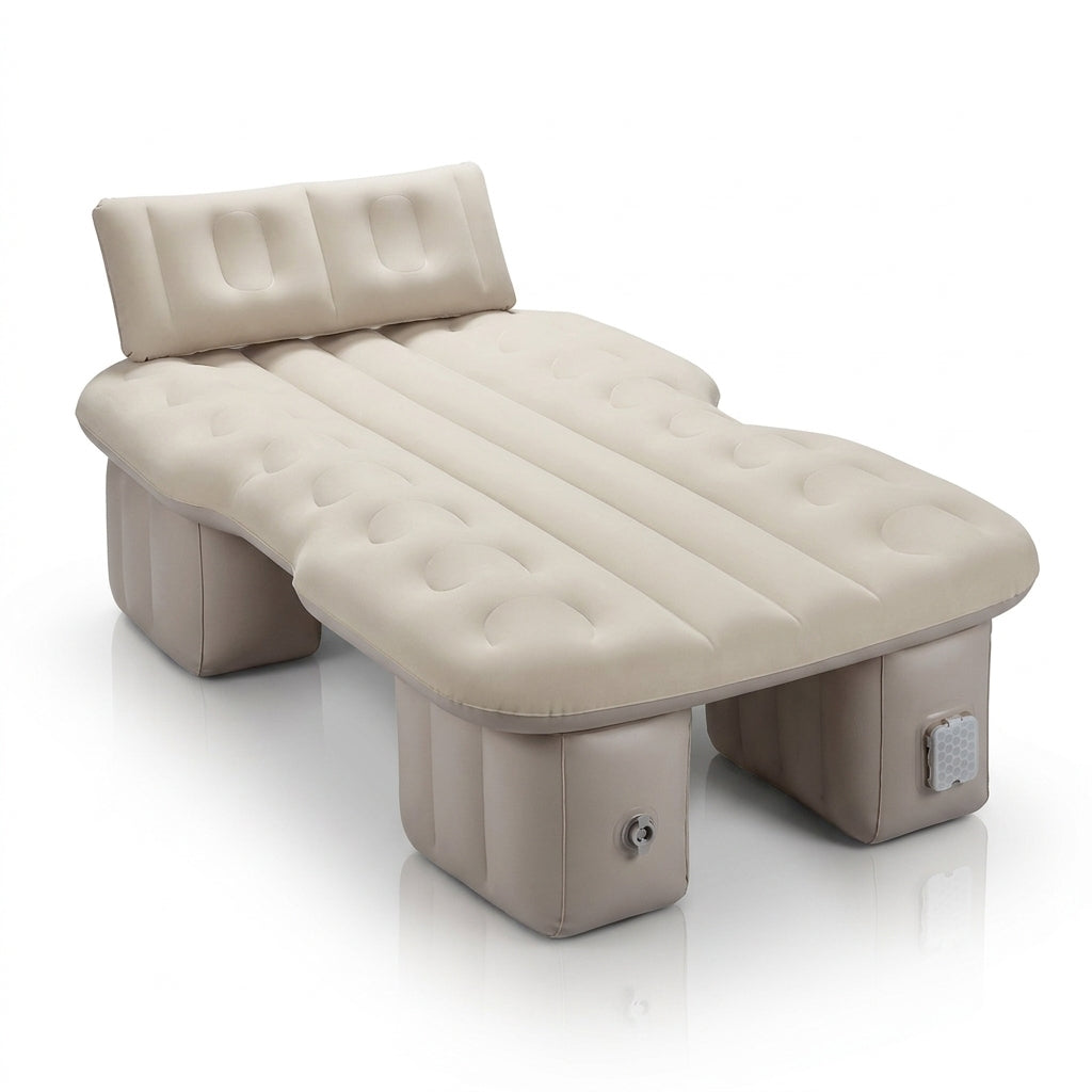 Car rear sleeping automatic travel mattress sedan air mattress car sleeping in the car portable intelligent AI car inflatable bed - Hero Studio