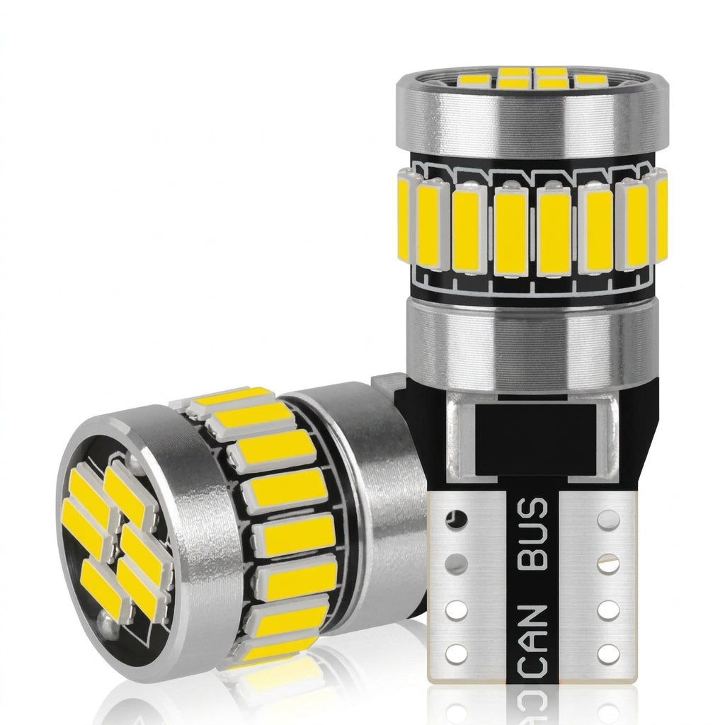 Car LED Position Light T10 Decoding W5W Canbus Cabin Light License Plate Light 4014 24SMD Bulb W5W - Hero Studio