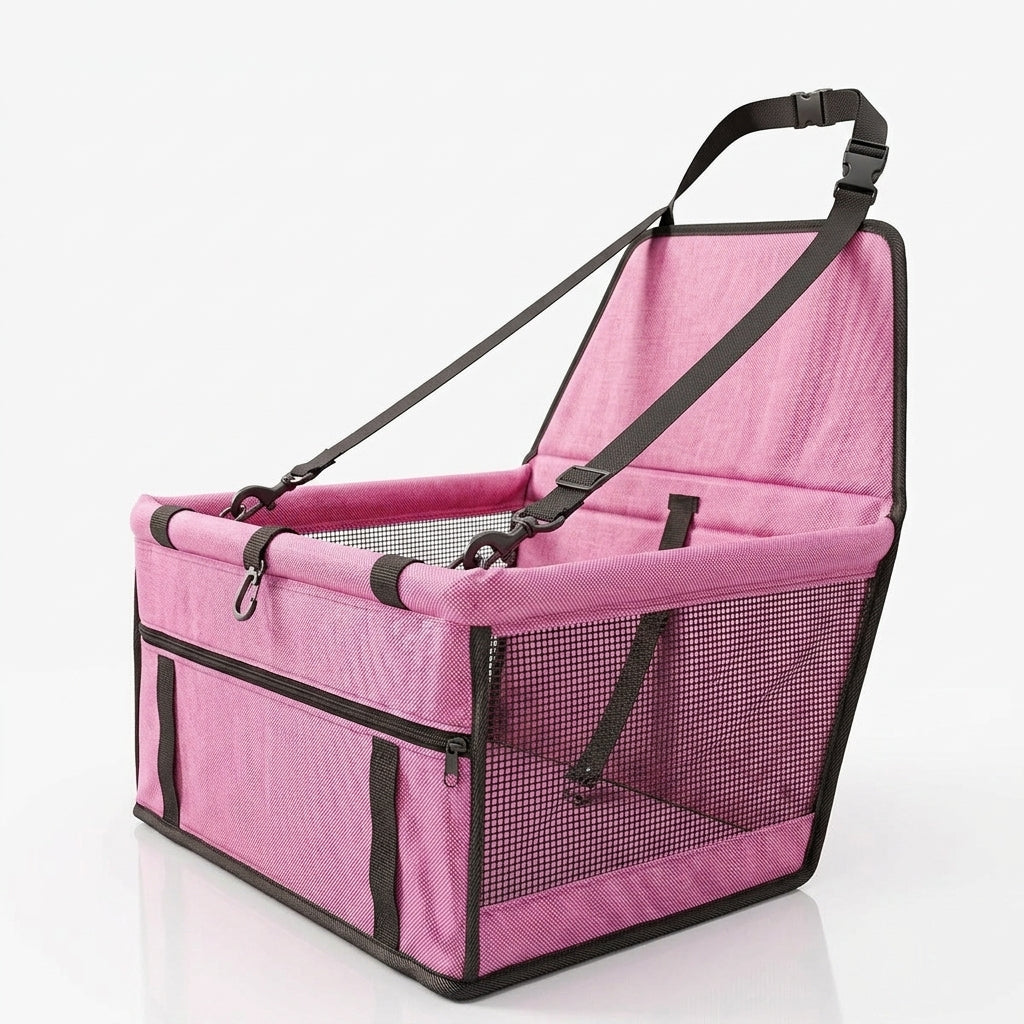 Cross-border bestseller breathable mesh pet car mat hanging bag, pet car carrier waterproof car dirt mat, dog anti-collapse - Hero Studio