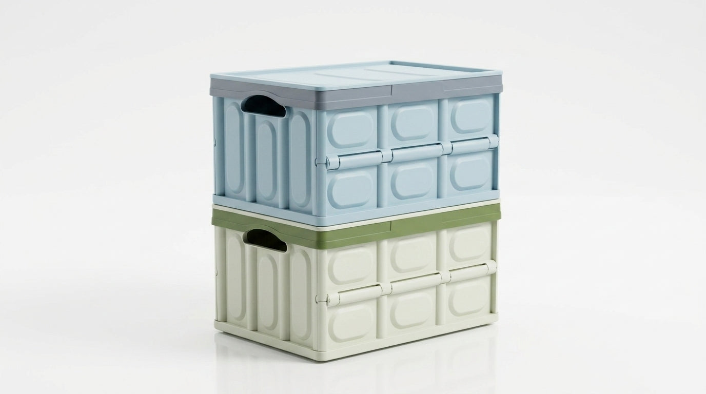 Car trunk folding storage box, car storage box, car trunk organizer box, storage box, portable storage - Hero Studio
