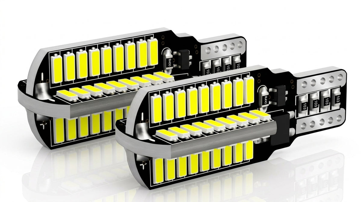 Cross-border new T15 high-brightness decoding canbus car led turn turning lights 4014 72smd tail light reversing light - Hero Studio