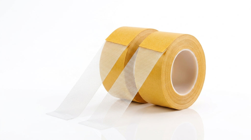 20-meter long cloth-based tape, strong adhesive, non-slip, waterproof carpet mat, fixing tape, no residue, mesh cloth-based double-sided tape - Hero Studio
