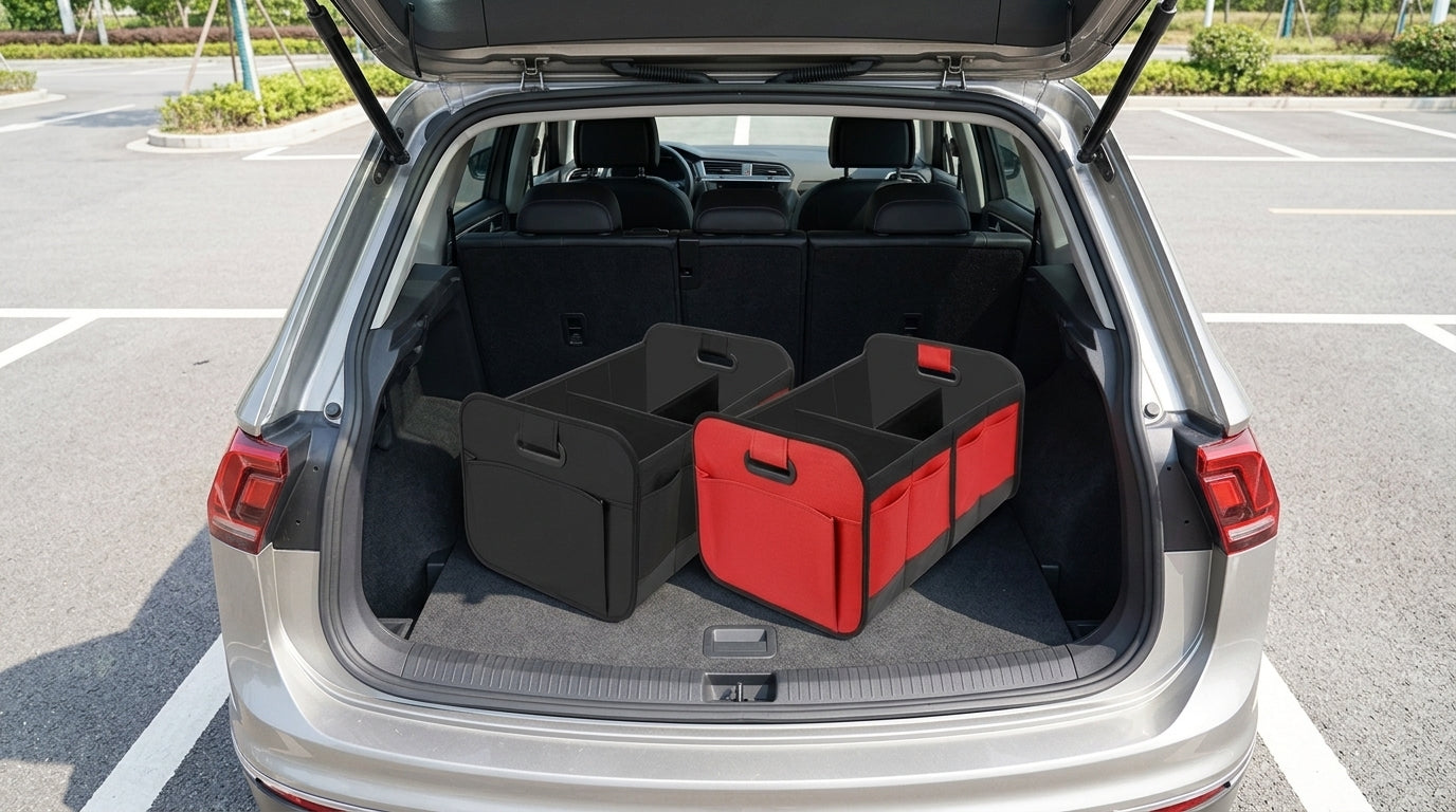 Cross-border car storage box trunk storage box oxford cloth storage box large capacity foldable spot wholesale - Boot Context Day