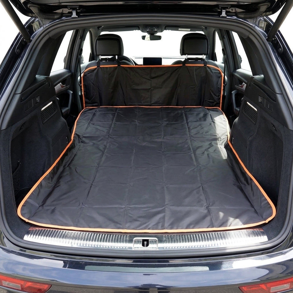 Zhongheng car pet mat, rear seat seat pad, waterproof pet car mat, car dog mat, rear pet seat cushion - Boot Context Day