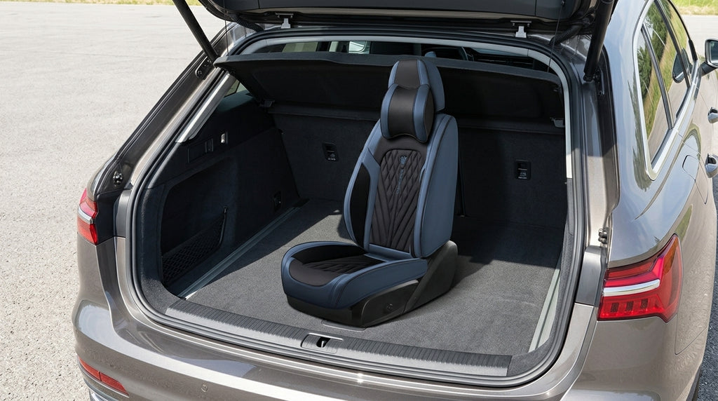 Car seat cushion Nappa leather breathable all-season universal seat cover, full-coverage high-end seat cushion car seat protective cover - Boot Context Day