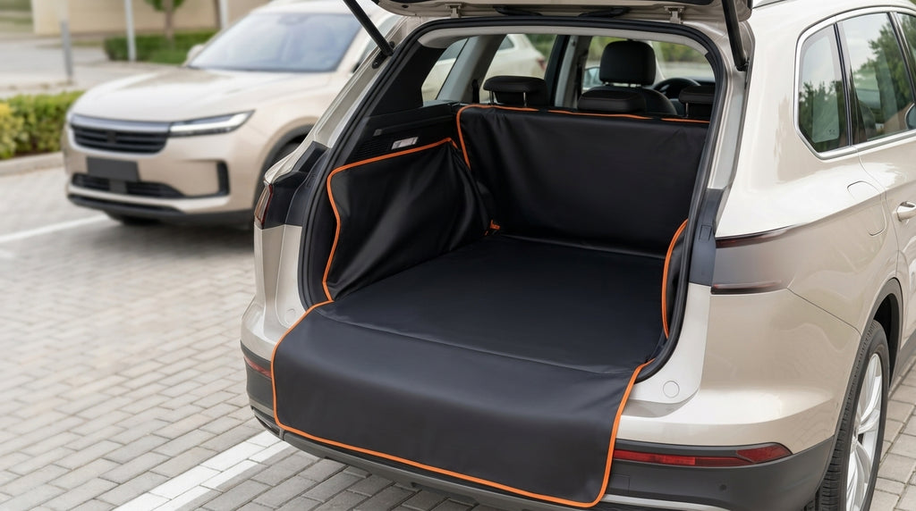 Car trunk pad, car pet pad, anti-dirt and scratch-resistant enlarged rear seat pad, waterproof pet seat pad - Boot Context Day
