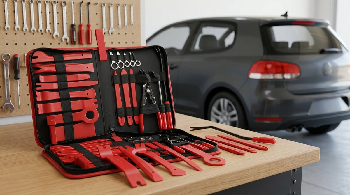 Car Panel Removal Tool Set, 19-Piece - Workbench Day