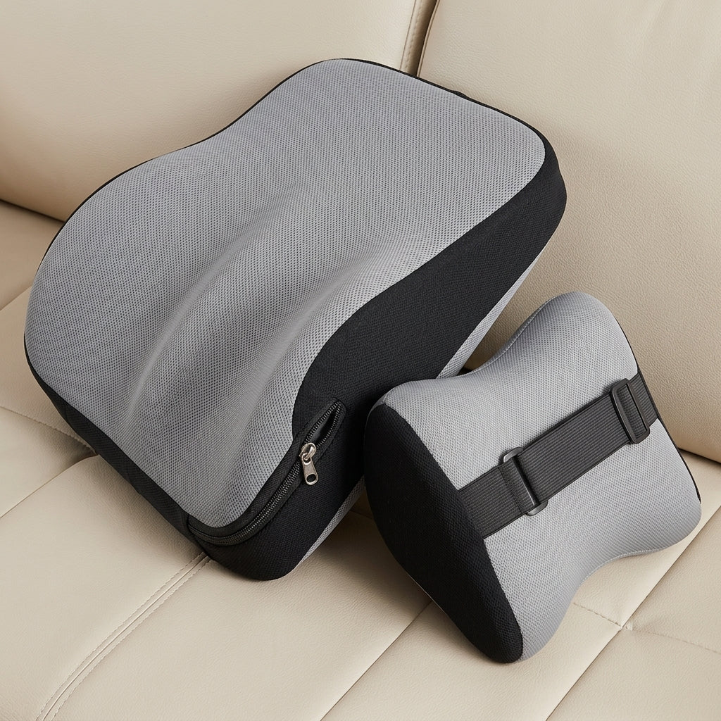 Car headrest, lumbar support, high-quality neck pillow, special pillow in the car, lumbar support, seat backrest, car supplies - Detail Top