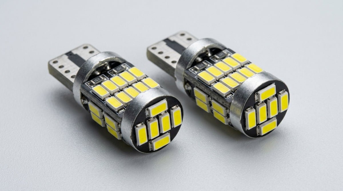 Car LED High Brightness Reading Light W5W T10 4014 26smd License Plate Light Cross-border exclusive license plate display light - Detail Top