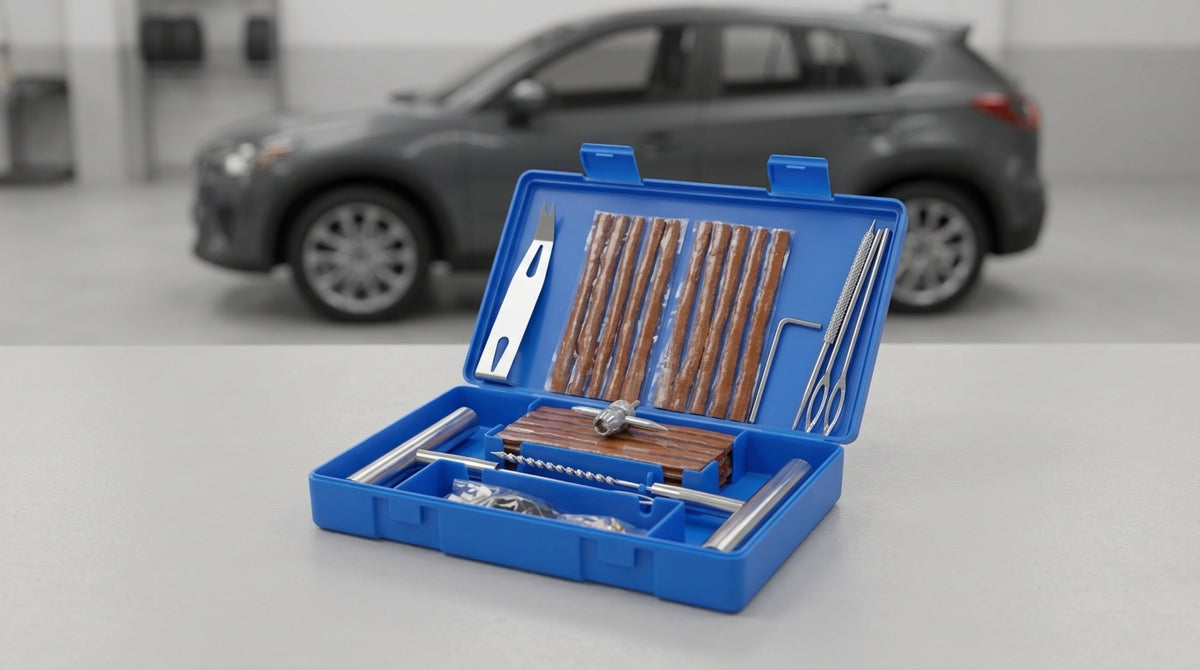 Tire Repair Tool Set - 58pc, 46pc, 7pc Options - Detail Top