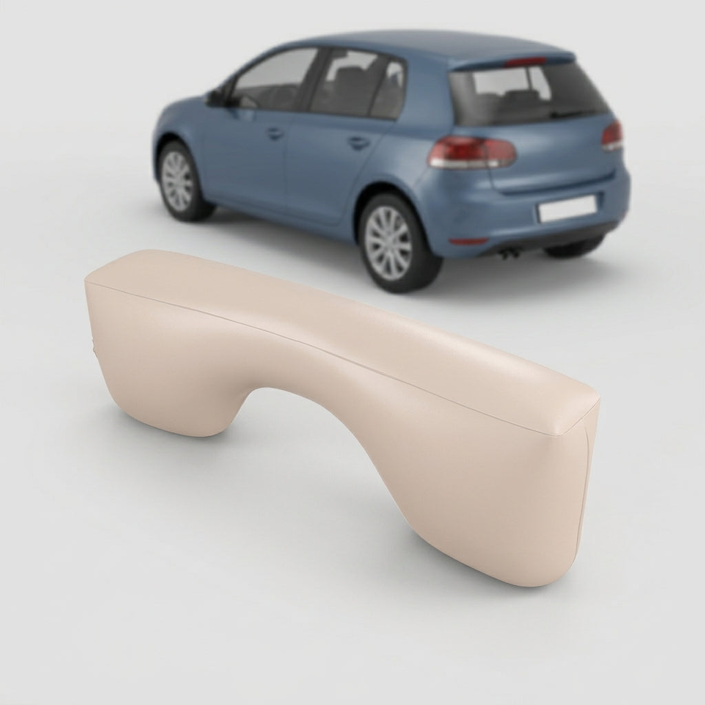 Car inflatable bed footrest rear seat gap pad, car and sedan rear seat gap pad, inflatable interior rest filling pad - Detail Top