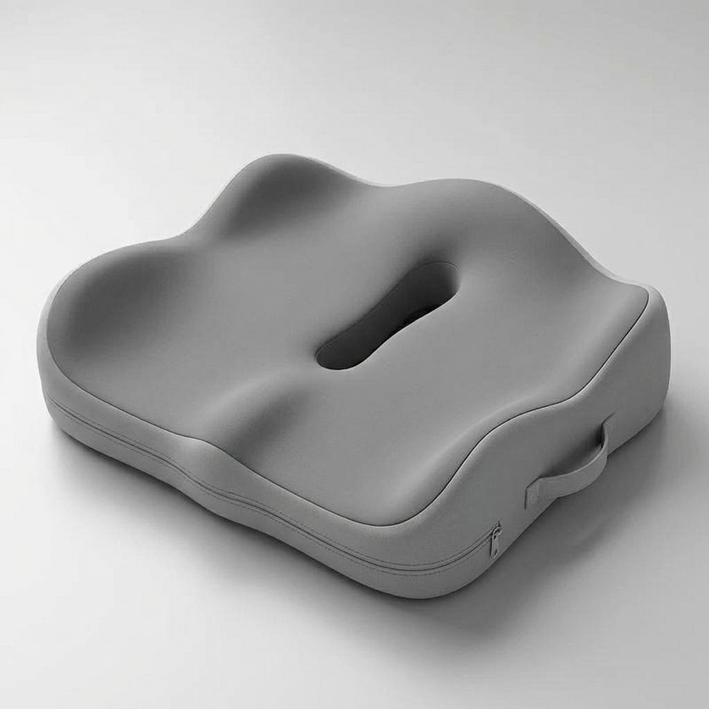 Memory Foam Seat Cushion, Office Chair, Beautiful Butt Pad, Sitting Tool, Student Stool, Memory Foam Waist Support Butt Pad - Detail Top