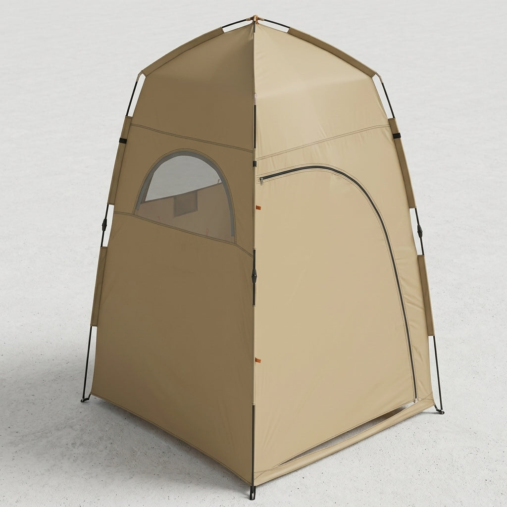 The new changing tent is portable for bathing, birdwatching, fishing, toilet guard, and portable warmth, preventing light leakage - Detail Top