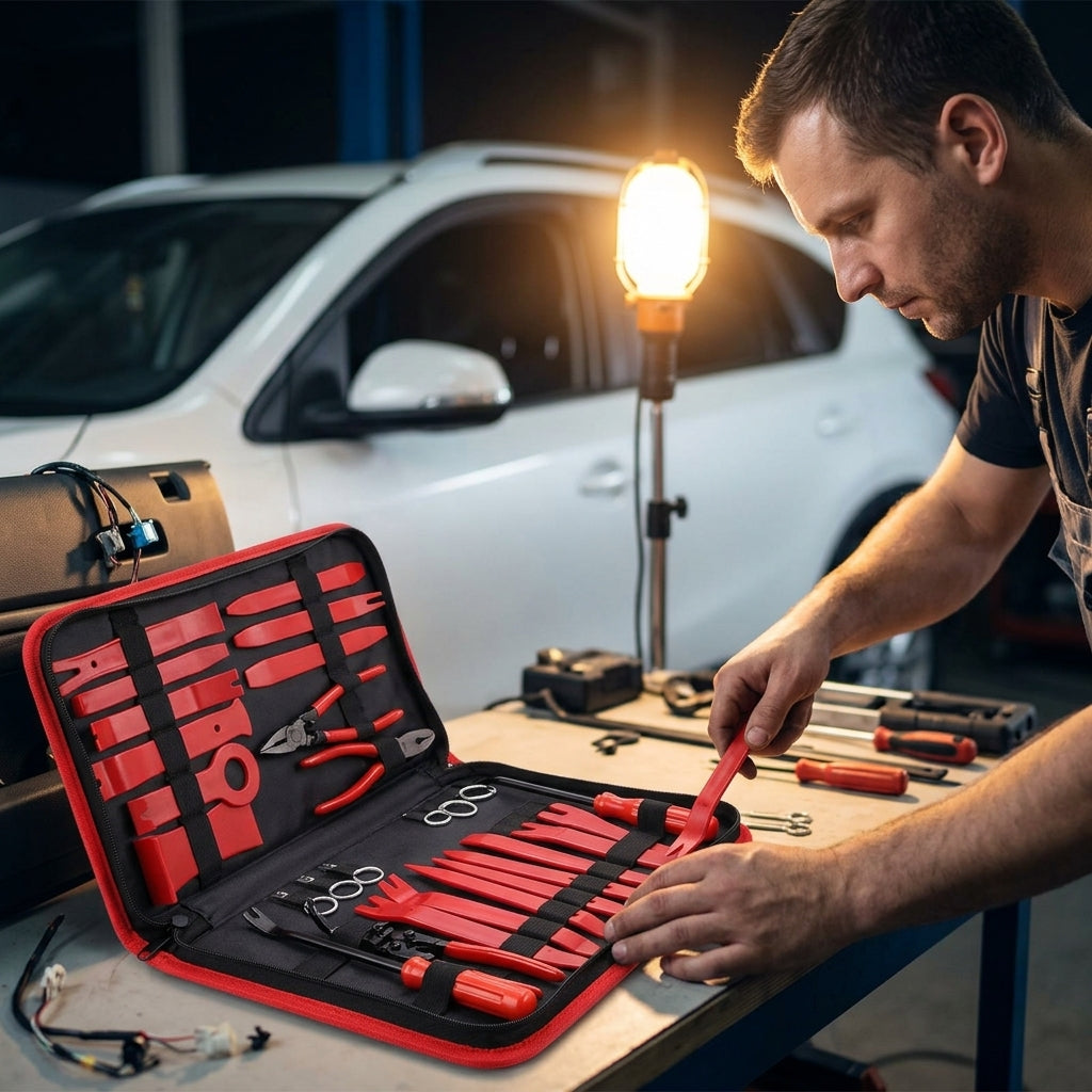 Car Audio Removal Tool Kit, 19-Piece - Evening Garage