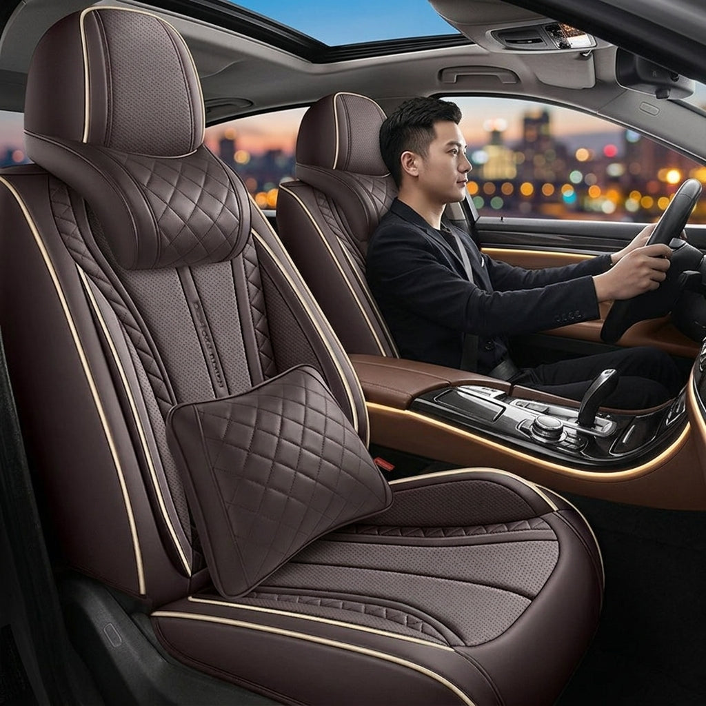 Cross-border car seat cushions, universal premium feel all-season car seat cushions, full-coverage car protection wholesale car seat cushions - Lifestyle Night
