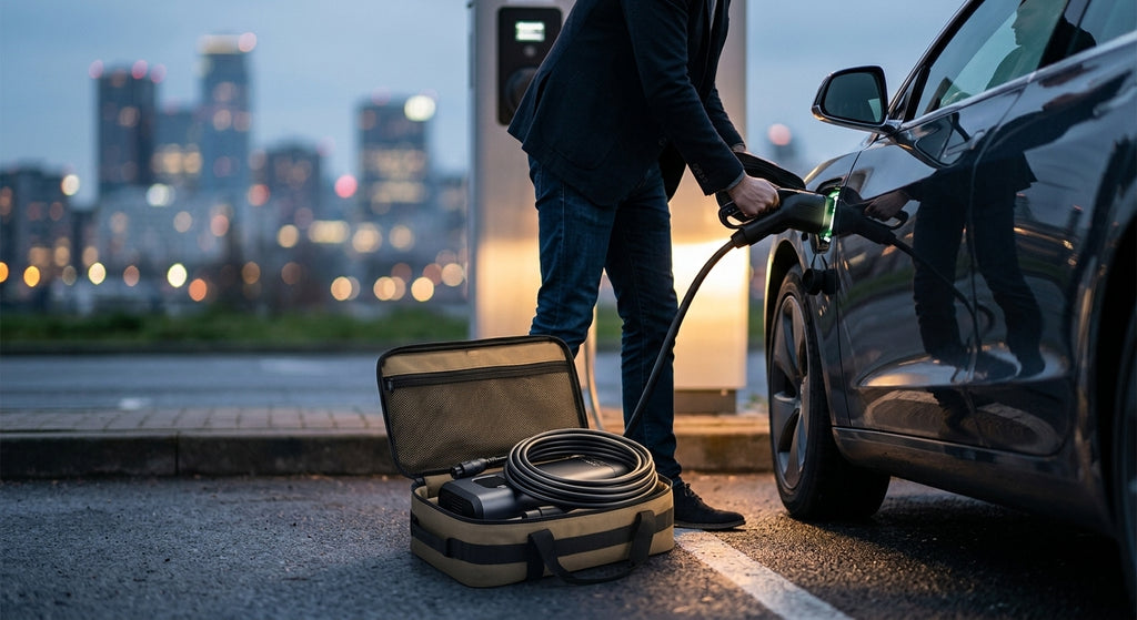 Cross-border portable air pump, mini bike, electric tire, pump, handheld, charging, dual-purpose car inflatable - Lifestyle Night