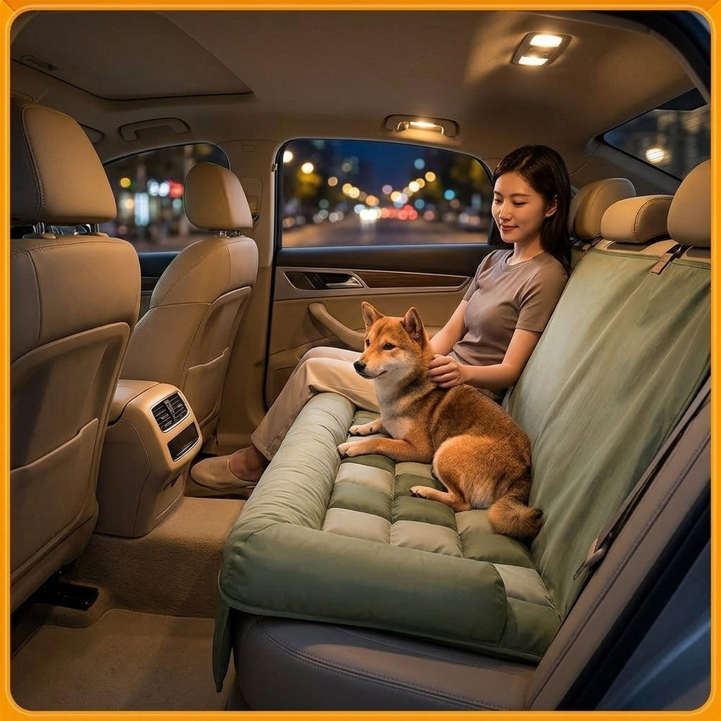 Cross-border popular pet mats, car rear mats, cat and dog universal travel nests, dog travel mats, dirty mats, car dog beds - Lifestyle Night