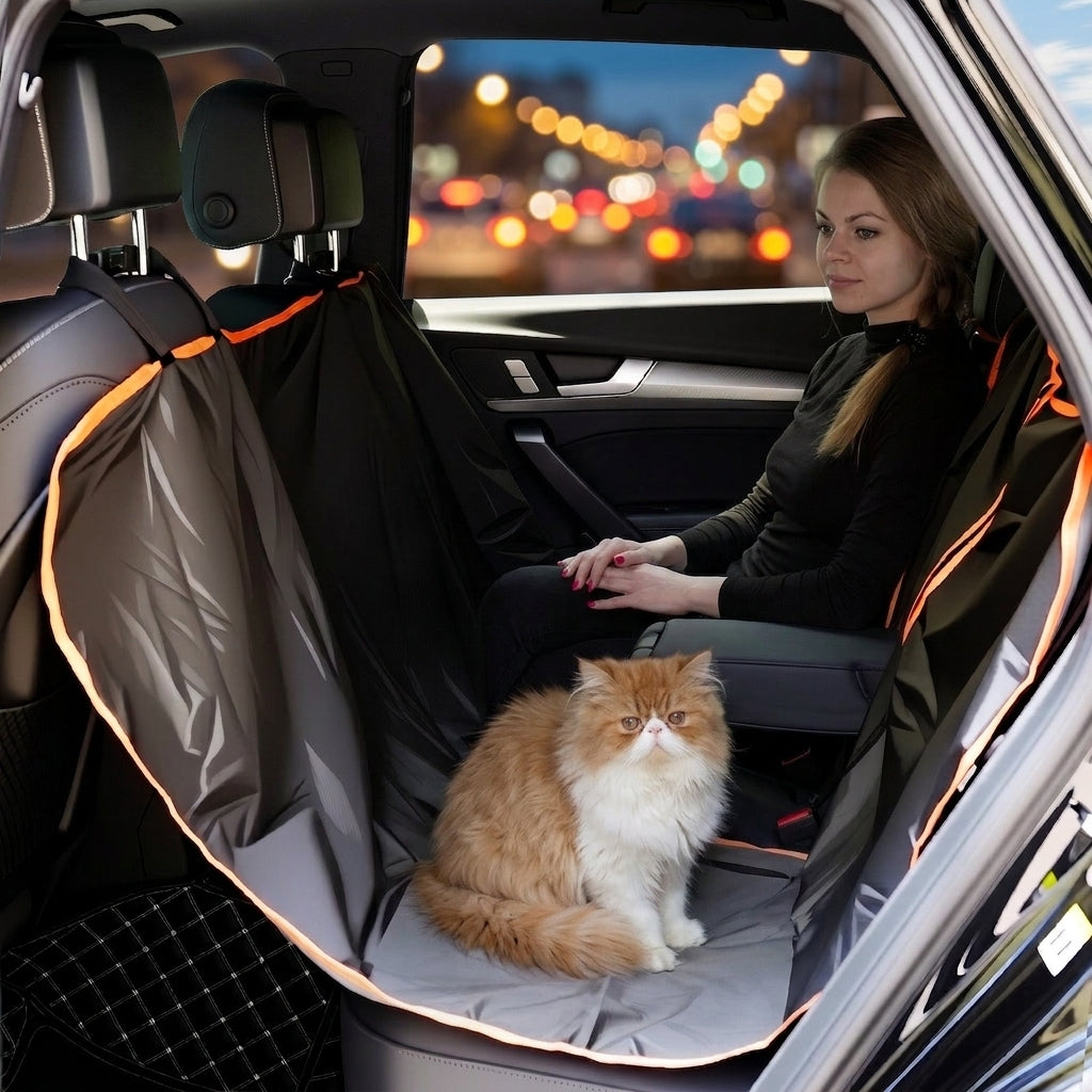 Zhongheng car pet mat, rear seat seat pad, waterproof pet car mat, car dog mat, rear pet seat cushion - Lifestyle Night
